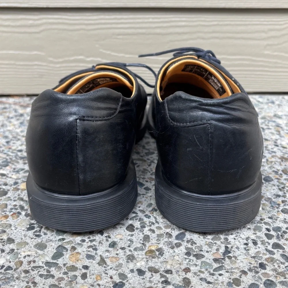 Dr Martens Men's Black Leather Square Toe Oxford‎ Dress Shoes 1C61 Size 11